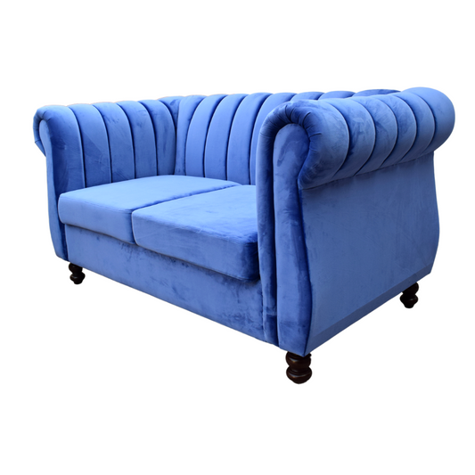 Trendy Home Sofa Two Seater Royal Blue