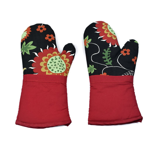 Kitchen Mitts, Cotton Glove Pair - Trendy Pakistan