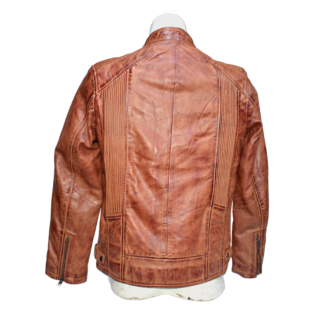 Vintage Leather Jacket for Men