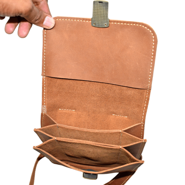 Travel Crossbody Phone Bag Men Leather Belt Bag Small - Trendy Pakistan
