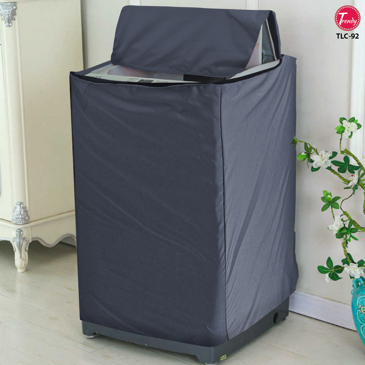 Top Load Washing Machine Cover in Charcoal