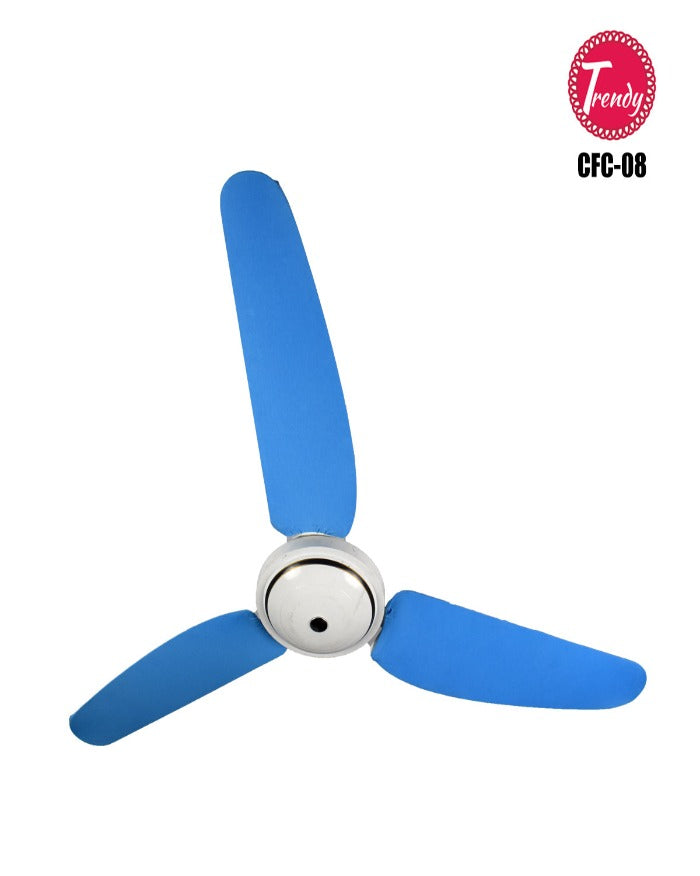 Trendy Ceiling Fan Cover in Sky Blue