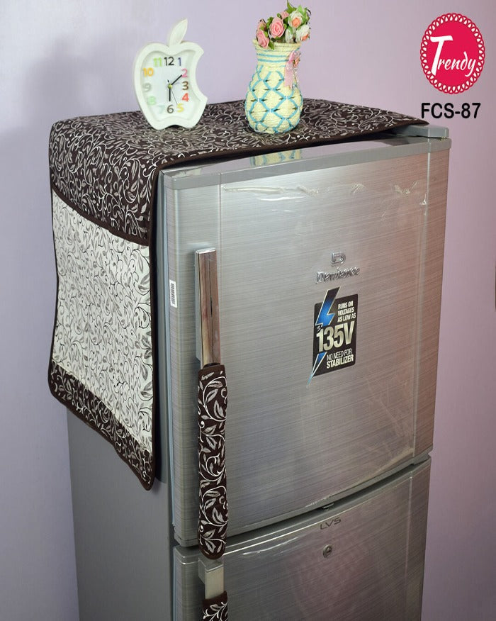 Best Quality Refrigerator Cover with Handle Cover - Trendy Pakistan