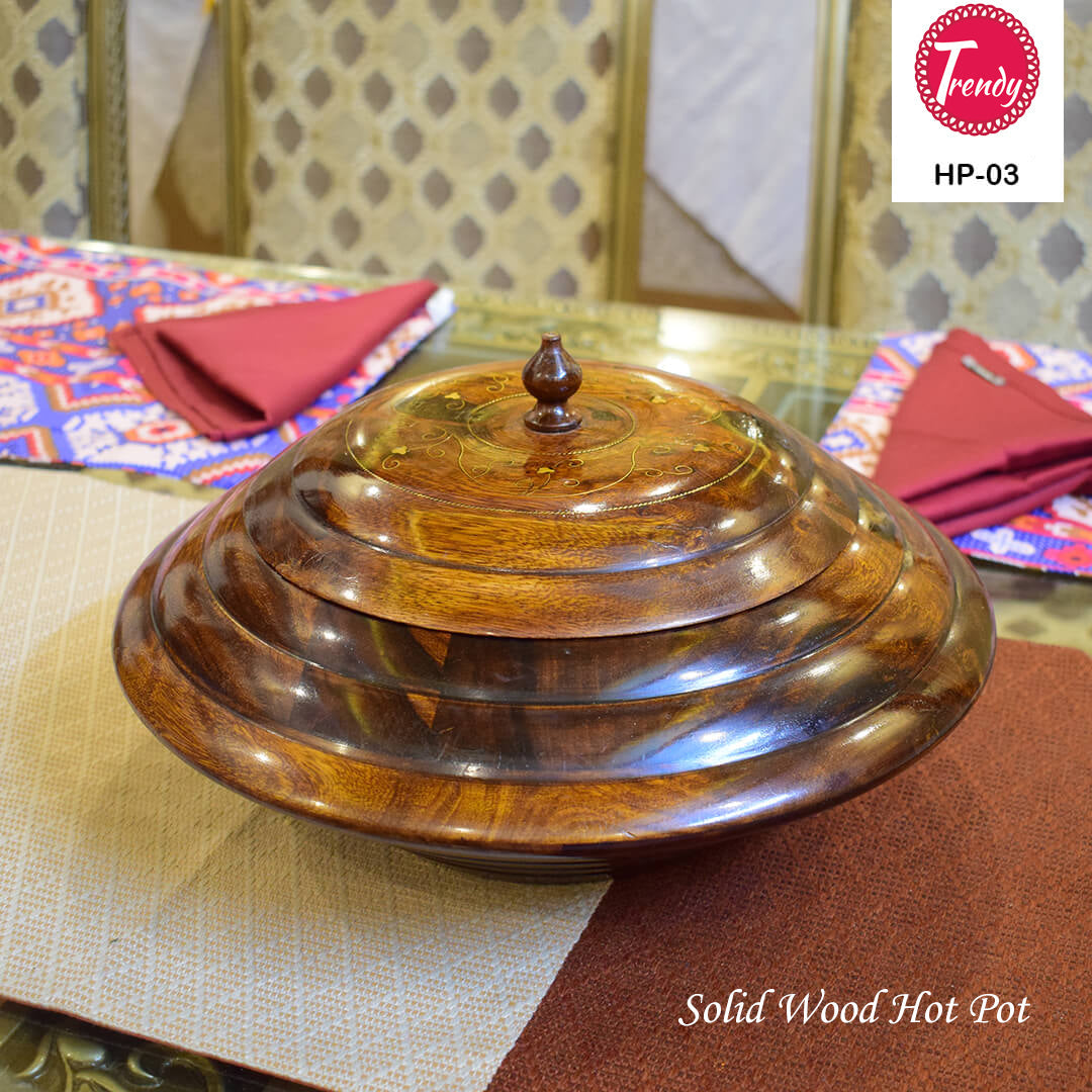 Hot Pot Handmade Wooden Work - Trendy Pakistan