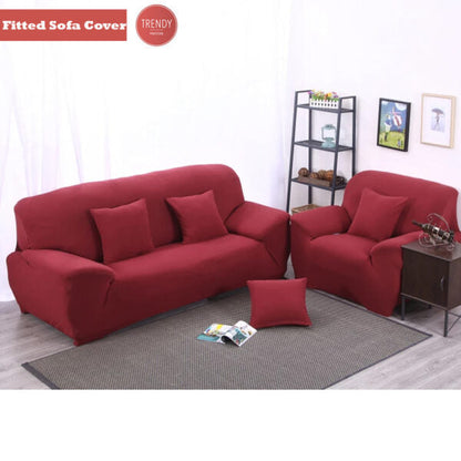 Jersey Fitted Sofa Cover - Trendy Pakistan