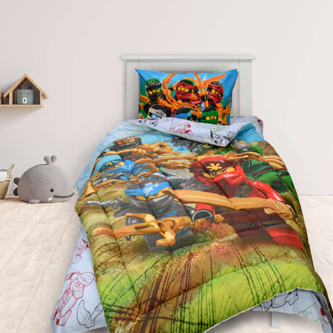 Kids Printed Comforter Set 3 Piece