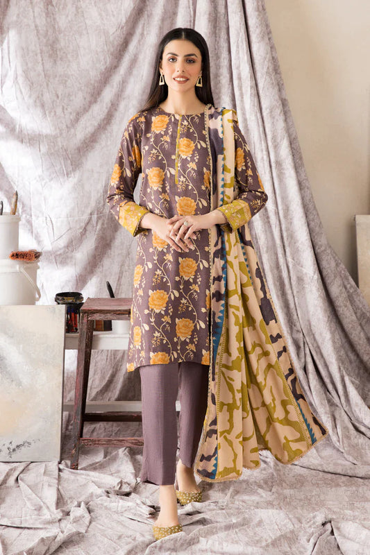 Un-stitched 3-PC Karandi