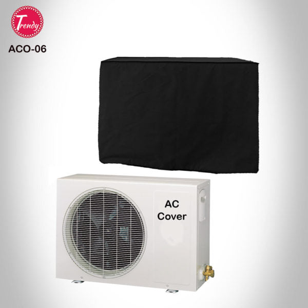 Off White Split AC Cover – Plain Cotton Dustproof and Washable Cover for Haier, Gree, Dawlance, PEL, and Orient Split AC by Trendy Pakistan