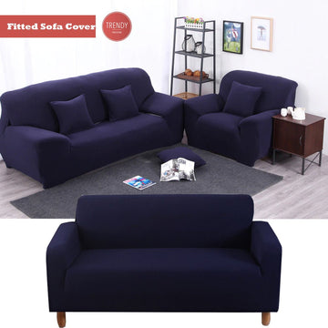 Best Jersey Fitted Sofa Cover for Standard Sofa | Washable and Fitted Sofa Cover - Trendy Pakistan