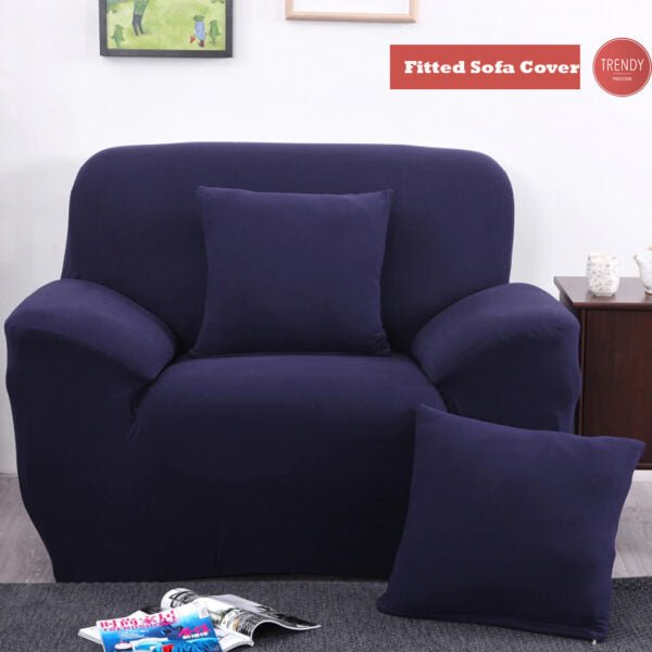 Best Jersey Fitted Sofa Cover for Standard Sofa | Washable and Fitted Sofa Cover - Trendy Pakistan