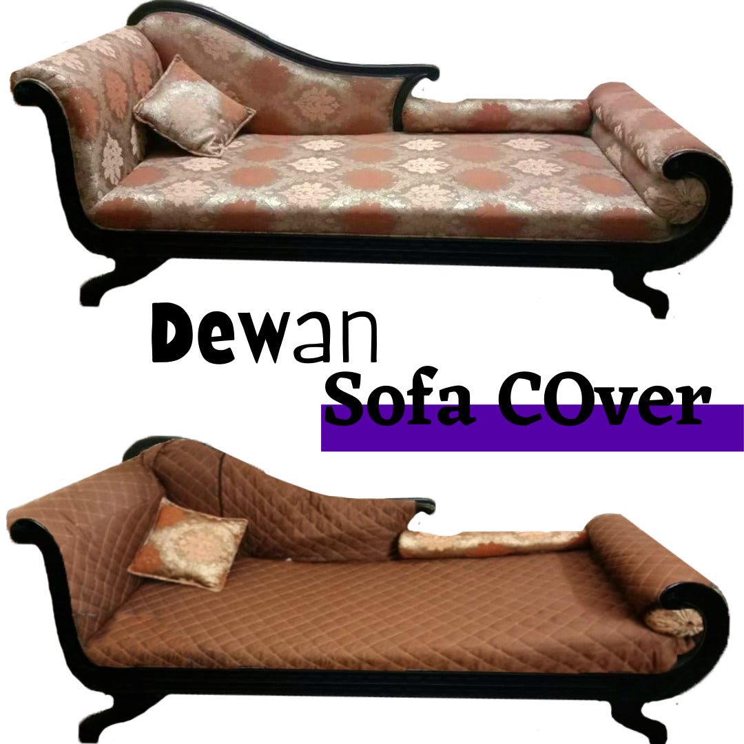 Quilted Dewan Sofa Cover - Trendy Pakistan