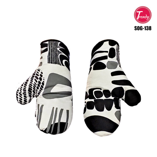 Kitchen Mitts, Cotton Glove Pair - Trendy Pakistan