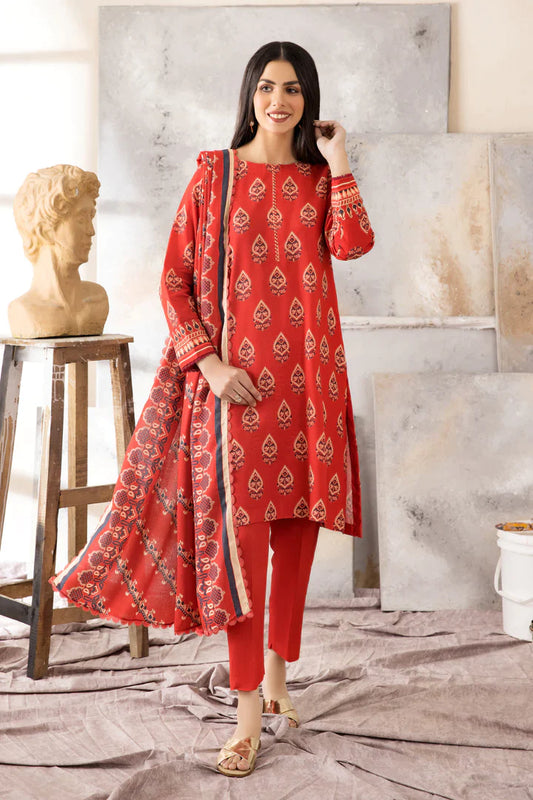 Un-stitched 3-PC Karandi