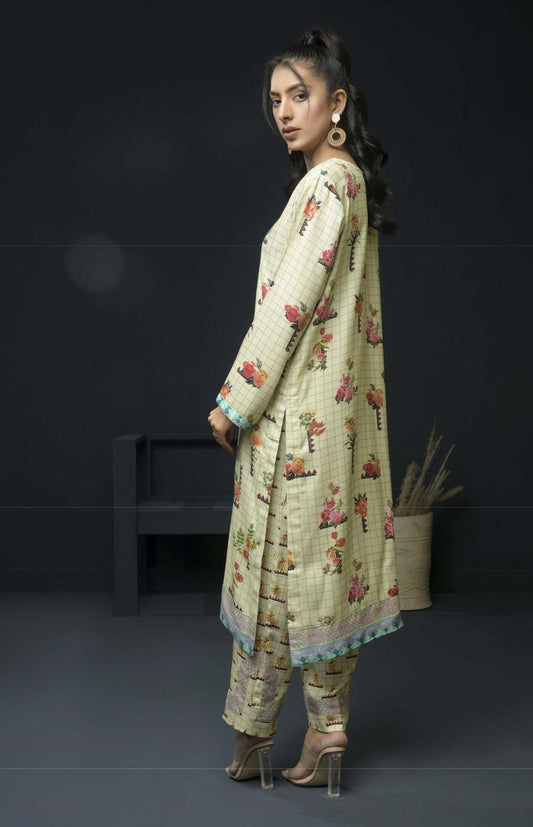 Un-stitched Digital Print Suit
