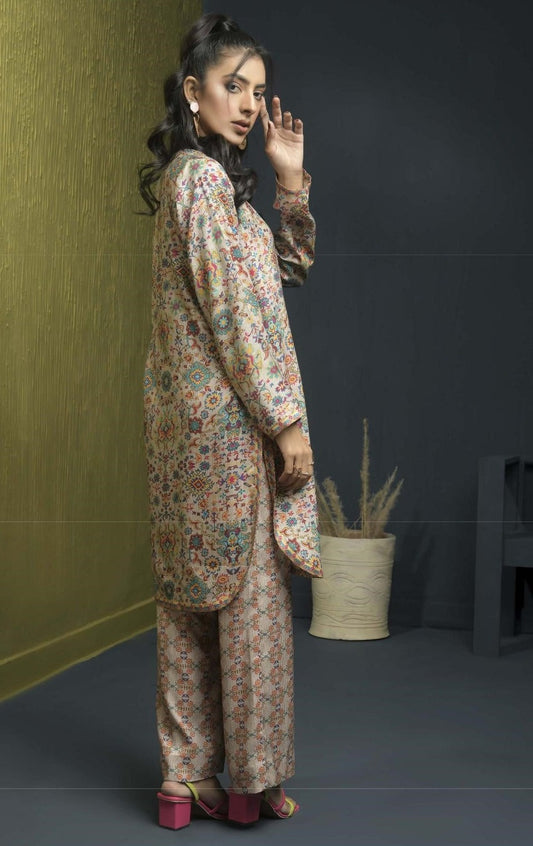 Un-stitched Digital Print Suit