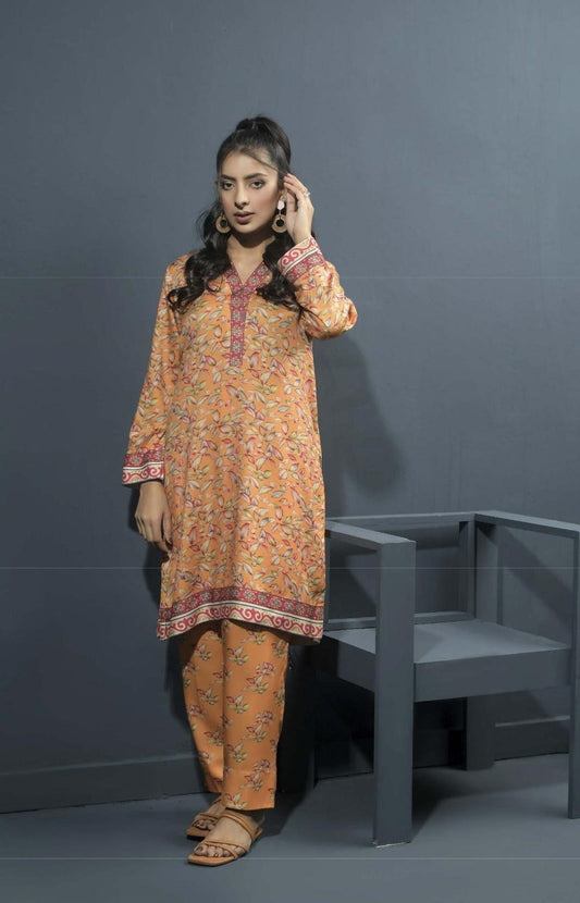 Un-stitched Digital Print Suit