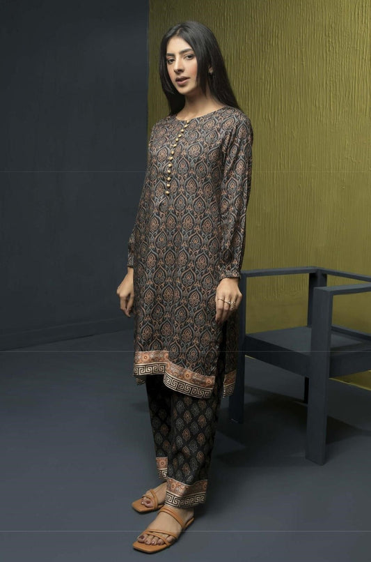 Un-stitched Digital Print Suit
